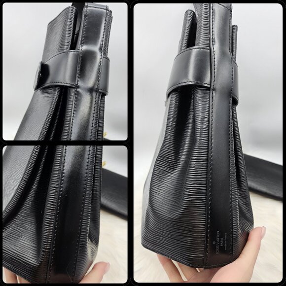 Louis Vuitton Black Epi Leather Sac - Picture 4 of 17